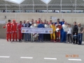 Georgian Race Drivers Joined the Global Road Safety Campaign