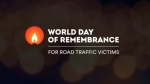 An online event commemorating road accident victims 
